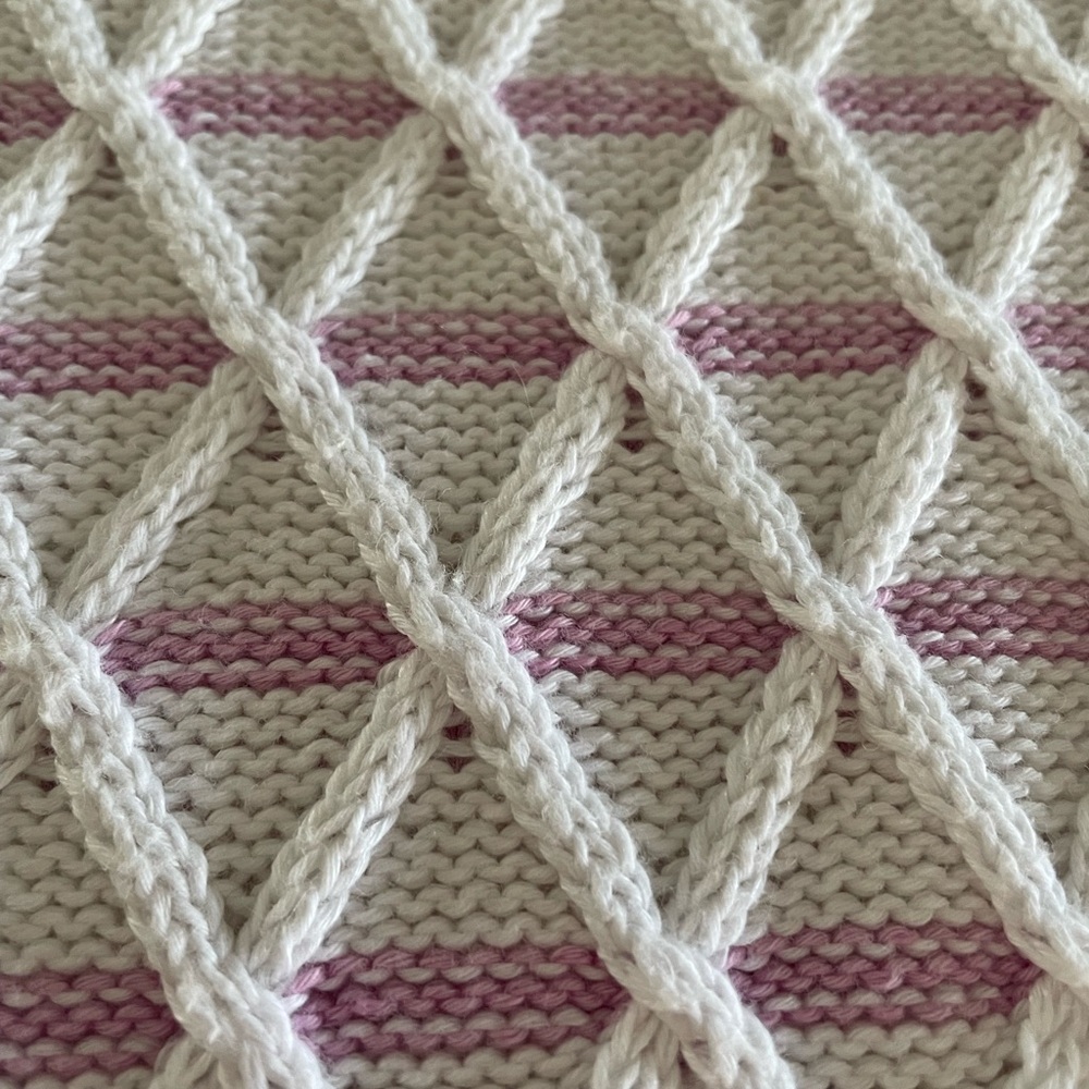 Talbot's White & Pink Spring Sweater 🩷 - Picture 4 of 8